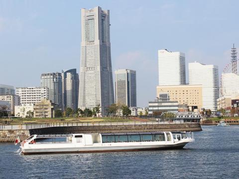 移動もラクラク、港町・横浜ならではの海上バス