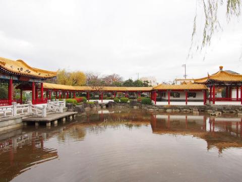鮮やかに彩られた中国庭園は穴場的撮影スポット！
